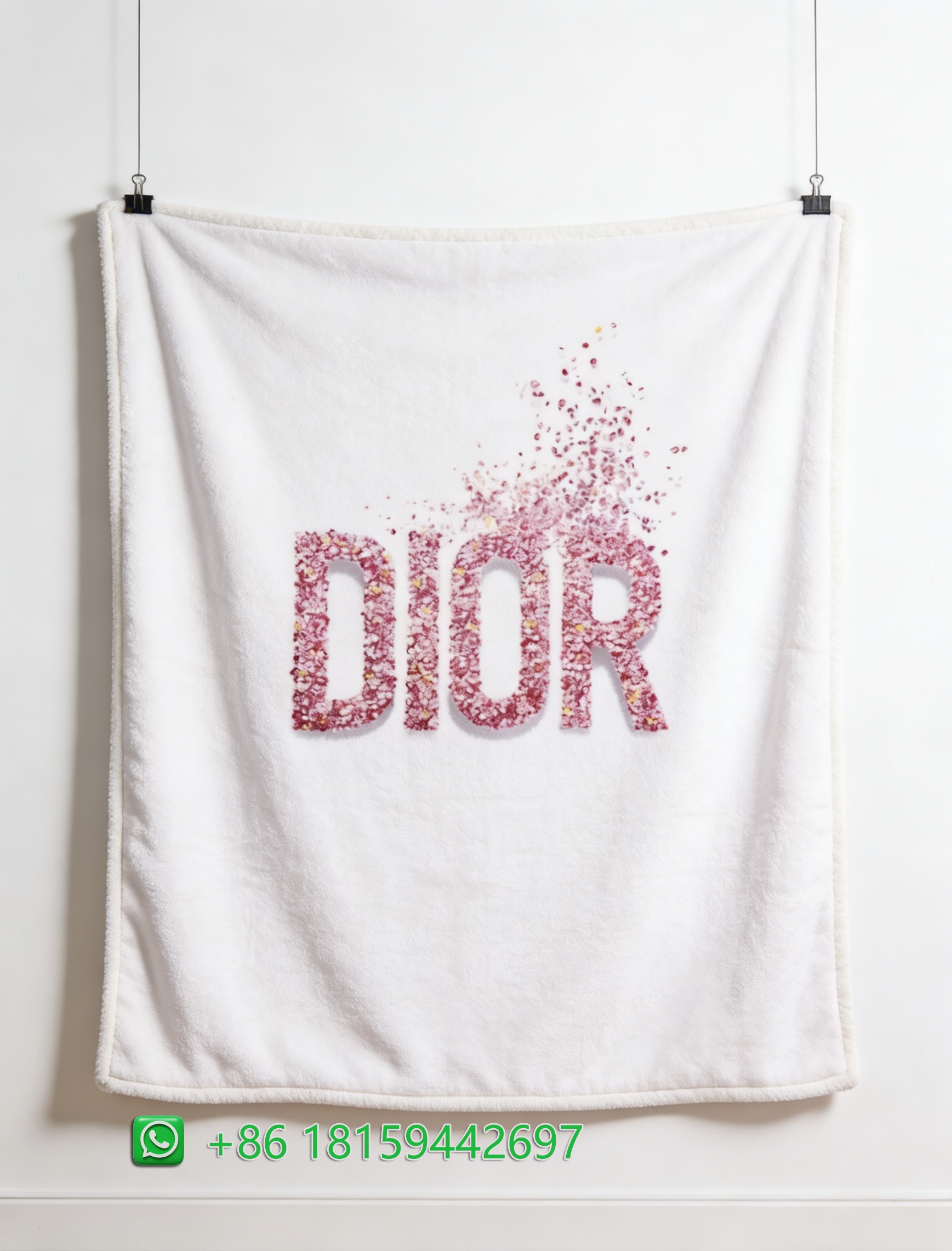 Dior Throw Blankets